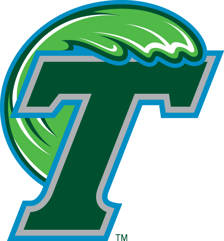 Tulane Green Wave 2014-Pres Primary Logo iron on paper